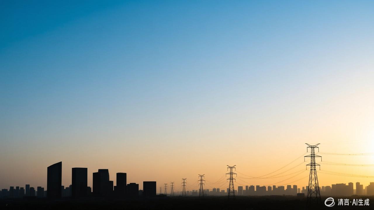 清晨城市